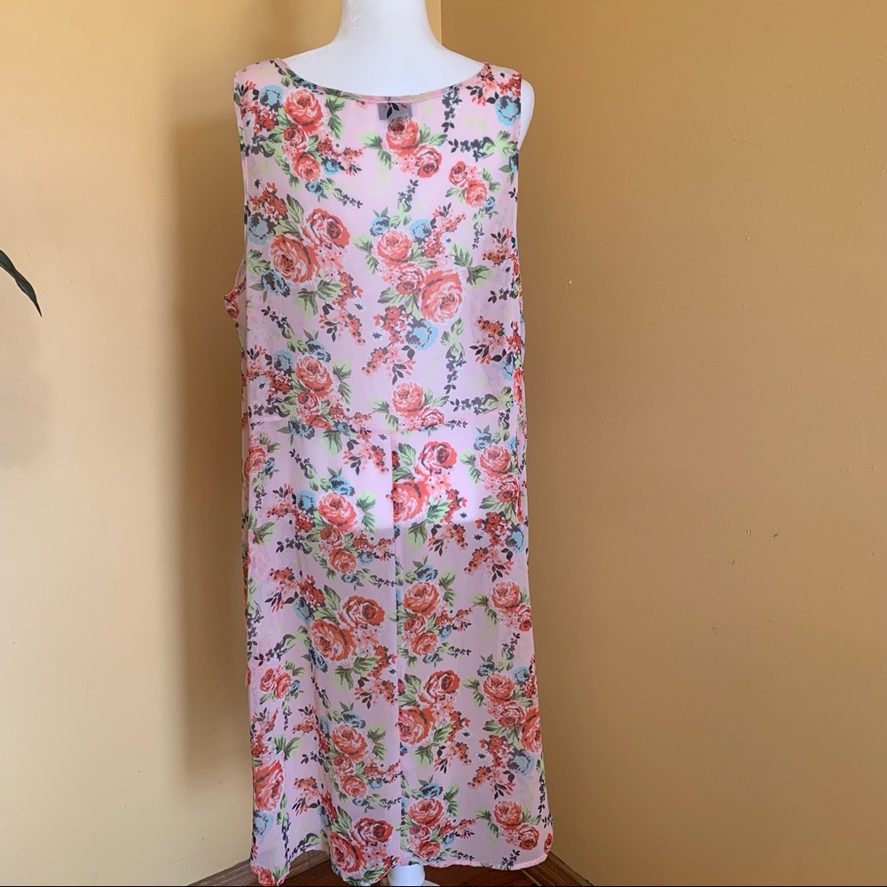 Torrid Duster Summer Spring Button Down Floral Ch… - image 6